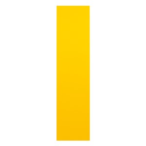 N&C SPECTRUM 305MM X 75MM YELLOW FINGER PLATE PVC