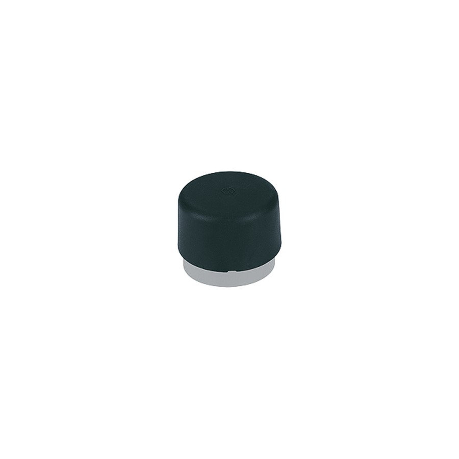 N&C SPECTRUM 32MM DIA L/GREY FLOOR/WALL DOOR STOP