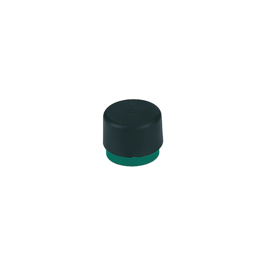 N&C SPECTRUM 32MM DIA GREEN FLOOR/WALL DOOR STOP