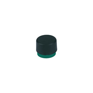 N&C SPECTRUM 32MM DIA GREEN FLOOR/WALL DOOR STOP