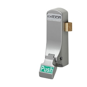 EXIDOR SINGLE DOOR PUSH PAD RIM LATCH      297