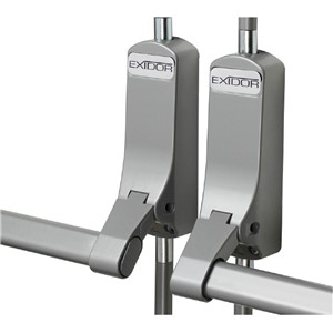 N&C EXIDOR DOUBLE NON REBATED PANIC DOOR SET 284