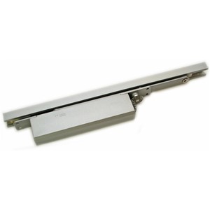 N&C CONCEALED CAM ACTION OVERHEAD CLOSER SIZE 2-4 SILVER