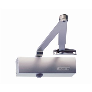 GEZE TS1500 SIZE 3-2 O/HEAD DOOR CLOSER SILVER CE CARD