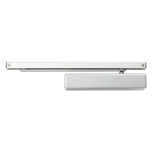 GEZE TS3000B SIZE 2-4 CAM O/HEAD DOOR CLOSER SILVER CE CART