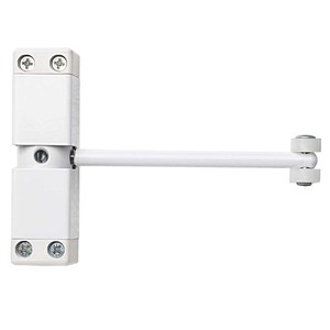 SURFACE MOUNTED DOOR CLOSER WHITE (MAX 50KG)