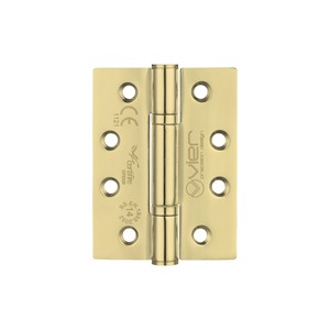 VIER 102X76X3MM CONC/D BEARING HINGE CE GRADE 14 PVD BRASS