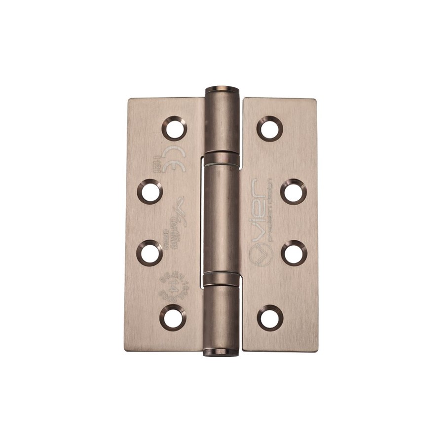  VIER 102X76X3MM CONC/D BEARING HINGE CE GRADE 14 PVD BRONZE