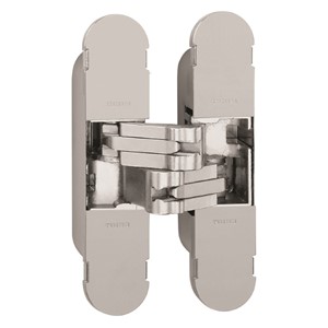 CONCEALED 3D FD30 HINGE 1129 100 X 22MM SS PLATED (EACH)