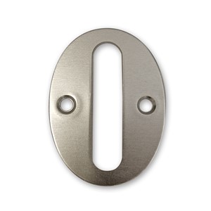 NUMERAL 0 ALUMINIUM 50MM  AJ5L BA160