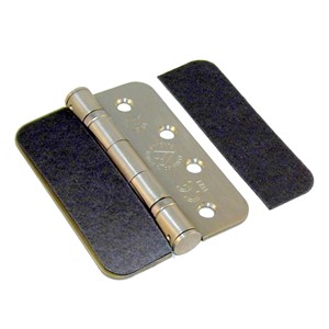 N & C INTUMESCENT HINGE PAD SET (1 1/2PR) 100 X 31MM RAD 30/60