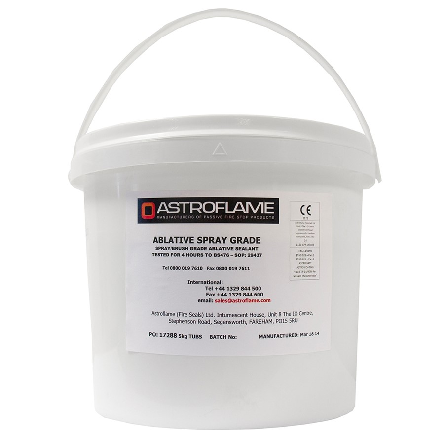 INTUMESCENT SPREADGRADE MASTIC 4.5KG (3.5 LTR) TUB