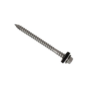 TECHFAST (ROOFING SCREWS) SHEET - TIMBER HEX HEAD 6.3 X 25MM BAG 100