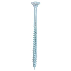 TIMCO TWIN-THREAD TWIN WOODSCREW PZ2 CSK ZINC 7 X 5/8 200 PCS