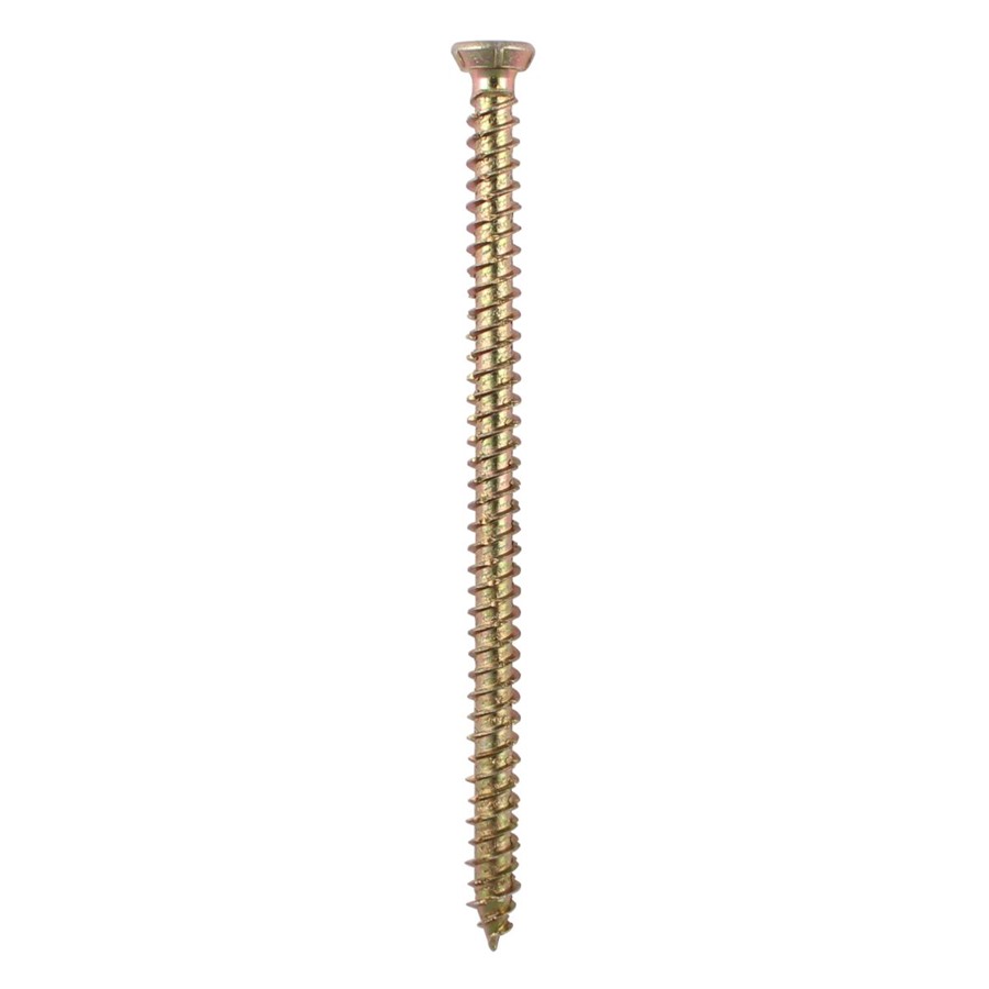 TIMCO MULTI-FIX CONCRETE SCREWS CSK 7.5X60 YZP - BOX 100