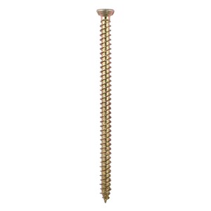 TIMCO MULTI-FIX CONCRETE SCREWS CSK 7.5X60 YZP - BOX 100