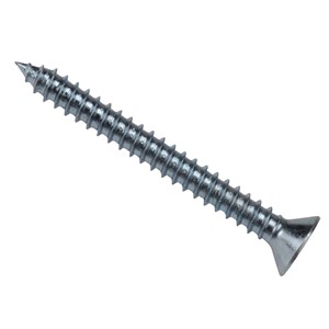 SELF TAPPING SCREWS 8 X 1 1/2"  BZP CSK BOX 200