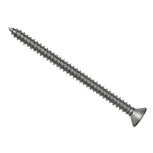 SELF TAPPING SCREWS 8 X 1" A2 ST/STEEL CSK BOX 100