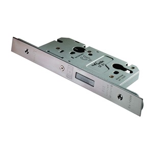 N&C SPECIFIER DIN EURO DEADLOCK 72MM CENTRE, 60MM BACKSET SSS