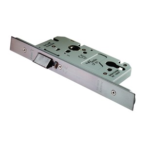 N&C SPECIFIER DIN NIGHTLATCH 72MM CENTRE, 60MM BACKSET SSS