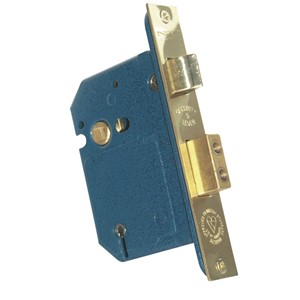 N&C SPECIFIER 5 LEVER BS SASHLOCK 64MM PVD