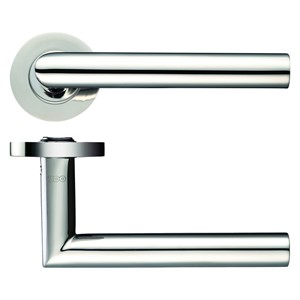 N&C SPECIFIER 19MM MITRED LEVER ON ROSE GRADE 3/304 PSS
