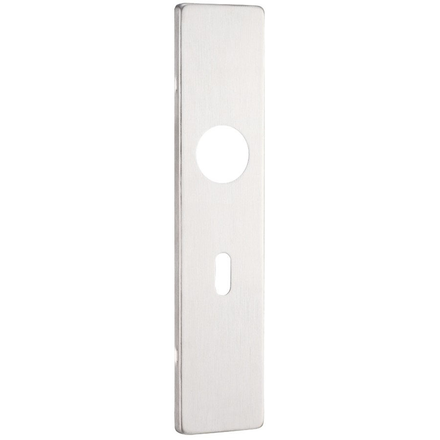 N&C SPECIFIER LOCK RAD CVR TO SUIT 218X48MM LVRS 304 SSS