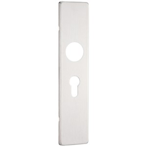 N&C SPECIFIER EURO SQR CVR TO SUIT 218X48MM LVRS 304 SSS