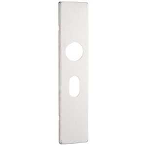N&C SPECIFIER OVAL SQR CVR TO SUIT 218X48MM LVRS 304 SSS