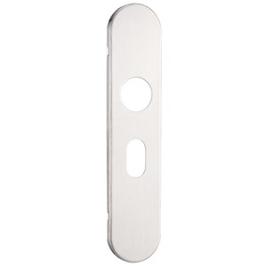 N&C SPECIFIER OVAL RAD CVR TO SUIT 218X48MM LVRS 304 SSS