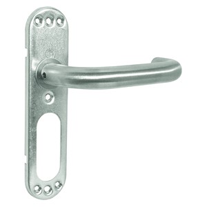 N&C SPECIFIER 19MM LEVER ON BACKPLATE 178 X 43MM GRADE 3/304 SSS