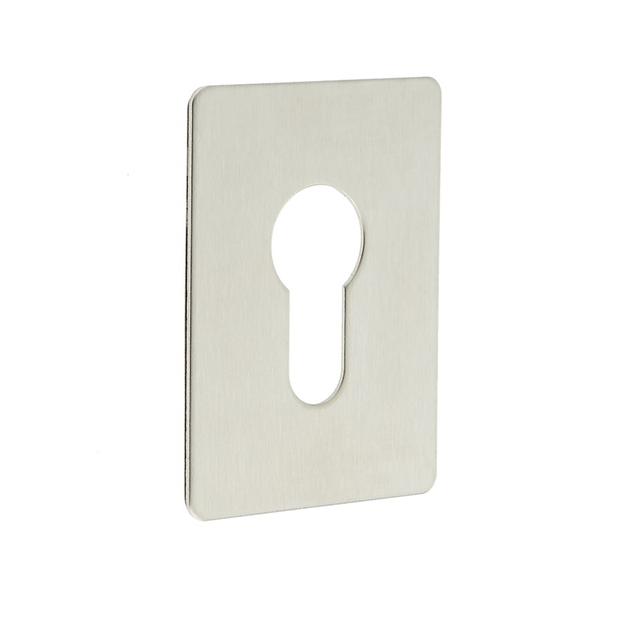 N&C SPECIFIER REPAIR ESCUTCHEON EURO PROFILE 65 X 47 X 1.2MM S/A SSS