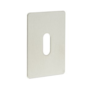N&C SPECIFIER REPAIR ESCUTCHEON STD KEYWAY 65 X 47 X 1.2MM S/A SSS