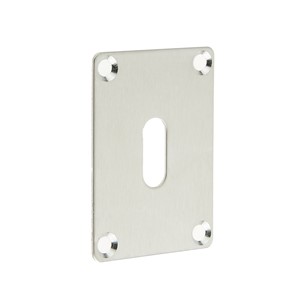 N&C SPECIFIER REPAIR ESCUTCHEON STD KEYWAY 65 X 47 X 1.2MM SCREW FIX S
