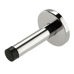 N&C SPECIFIER WALL MOUNTED DOOR STOP ON ROSE 70MM SSS