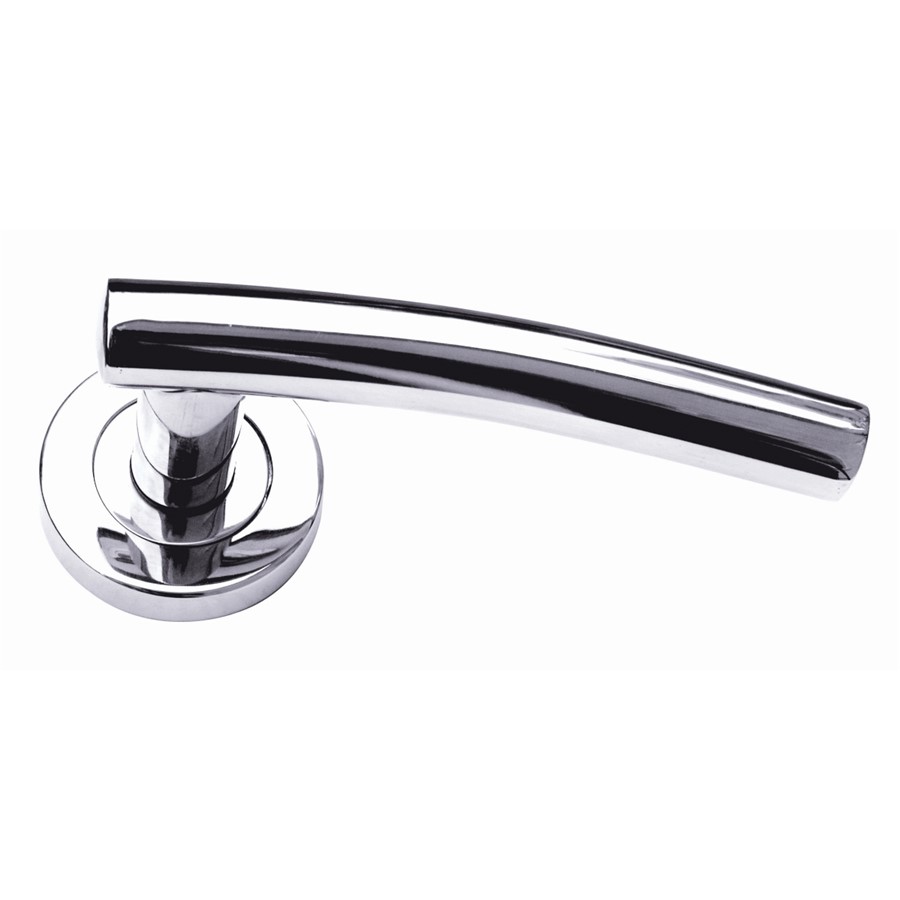 N&C SPECIFIER DESIGNER AA12E SOLANIO LEVER ON ROSE PSS