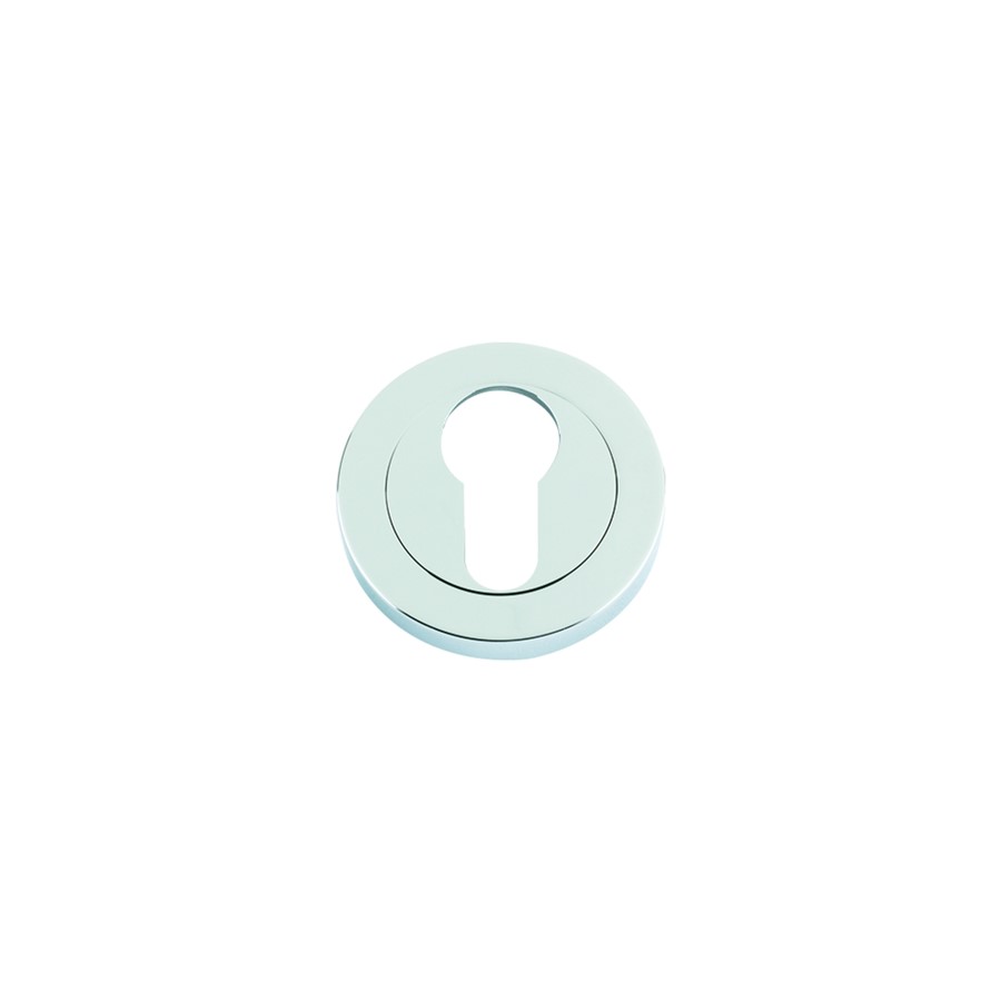 ZOO EURO PROFILE SCREW ON ESCUTCHEON CP