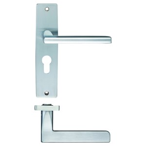 ZOO VENICE LEVER ON EURO BACKPLATE 180X43MM SC