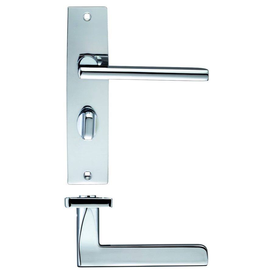 ZOO VENICE LEVER ON BATH BACKPLATE 180X43MM CP