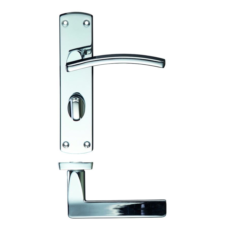 ZOO TOLEDO LEVER ON BATH BACKPLATE 170X40MM CP