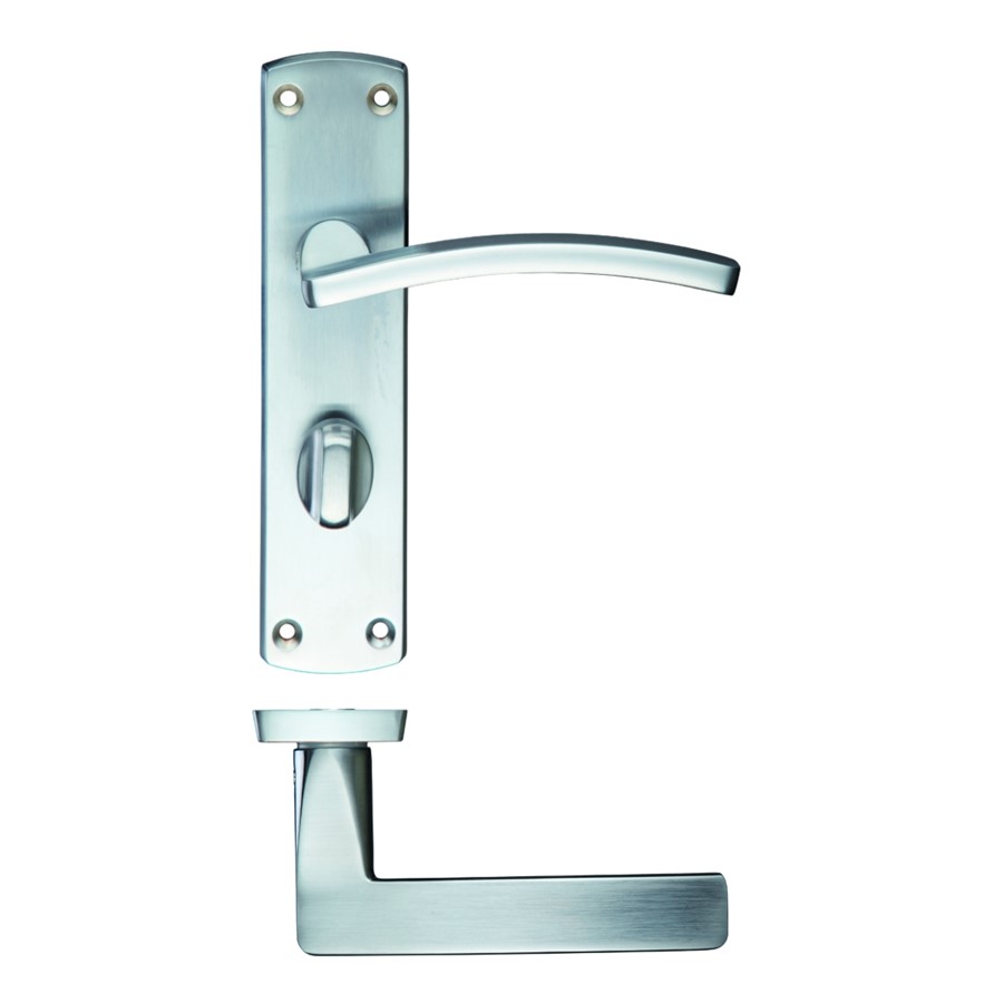 ZOO TOLEDO LEVER ON BATH BACKPLATE 170X40MM SC