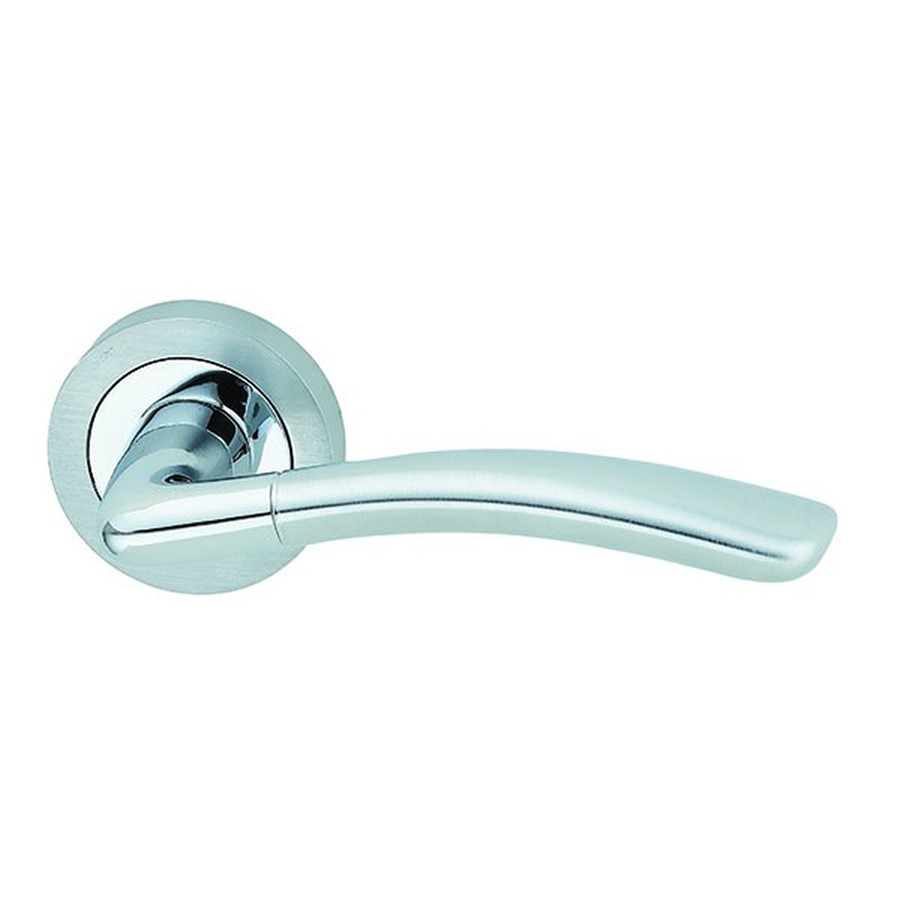 FORTESSA AMALFI SAT/POL CHR LEVER ON ROSE HANDLES