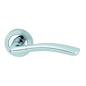 FORTESSA AMALFI SAT/POL CHR LEVER ON ROSE HANDLES