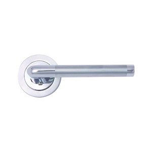 FORTESSA FOKO SAT/POL CHROME LEVER ON ROSE HANDLES