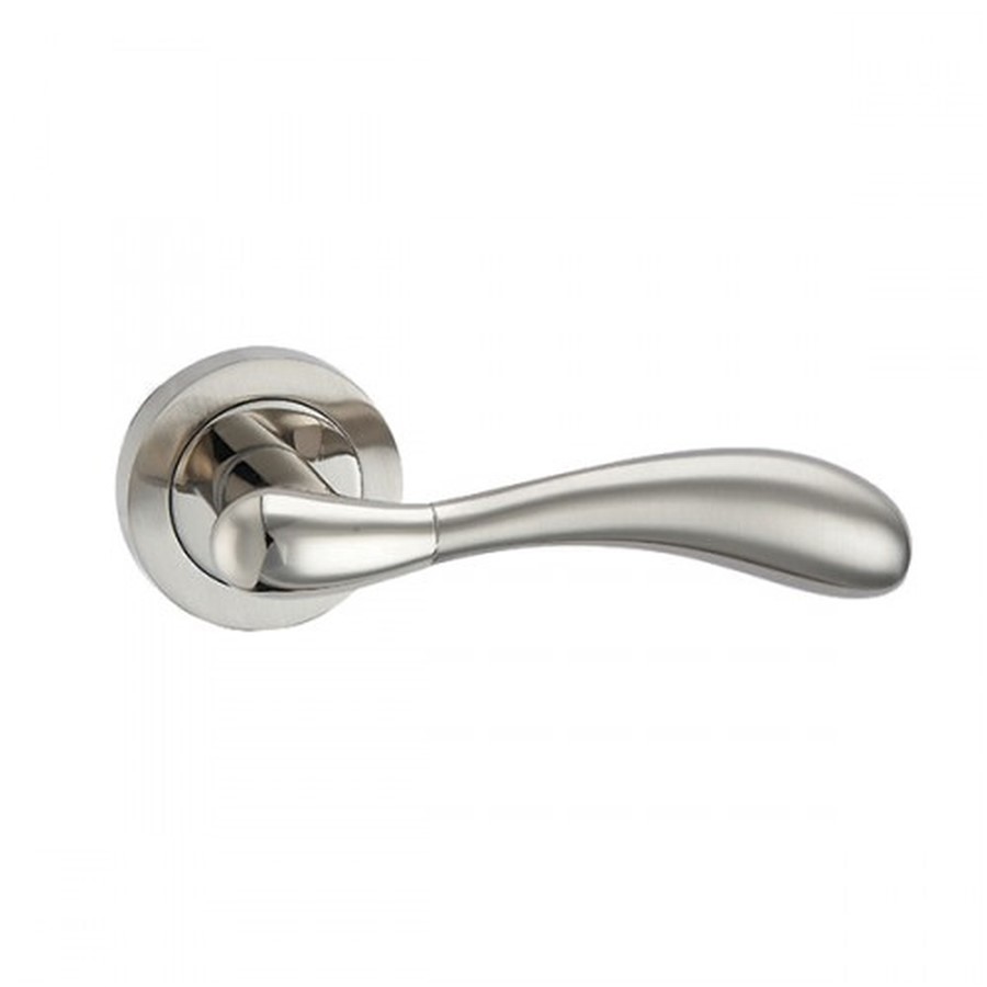 FORTESSA MAYA SAT/POL NICKEL LEVER ON ROSE HANDLES