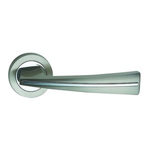 FORTESSA MONACO SAT/POL NICKEL LEVER ON ROSE HANDLES