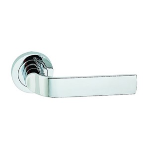 FORTESSA OUVRE POL CHROME LEVER ON ROSE HANDLES