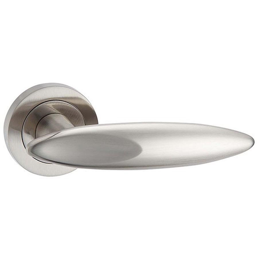 FORTESSA TITAN SAT NICKEL LEVER ON ROSE HANDLES