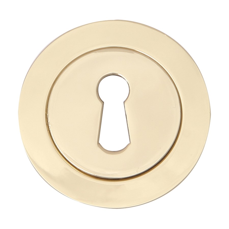 FORTESSA KEYHOLE RND ESC PVD BRASS (PR)