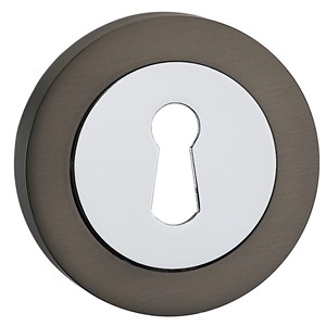 FORTESSA GOTHAM ROUND STD KEYWAY ESCUTCHEON GM/PC